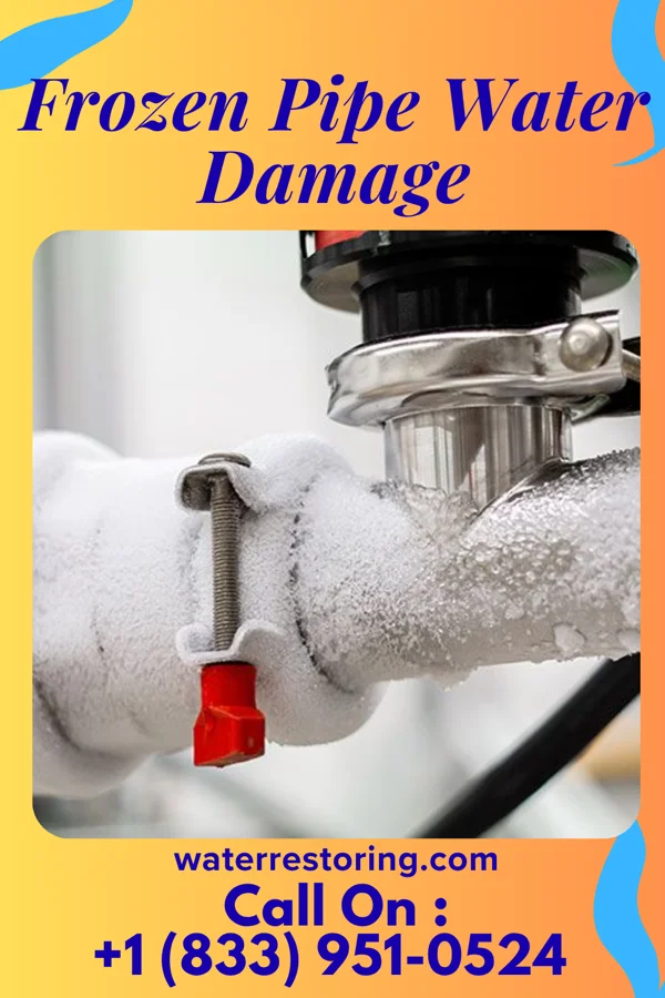 Frozen Pipe Water Damage in Hillsboro, MD